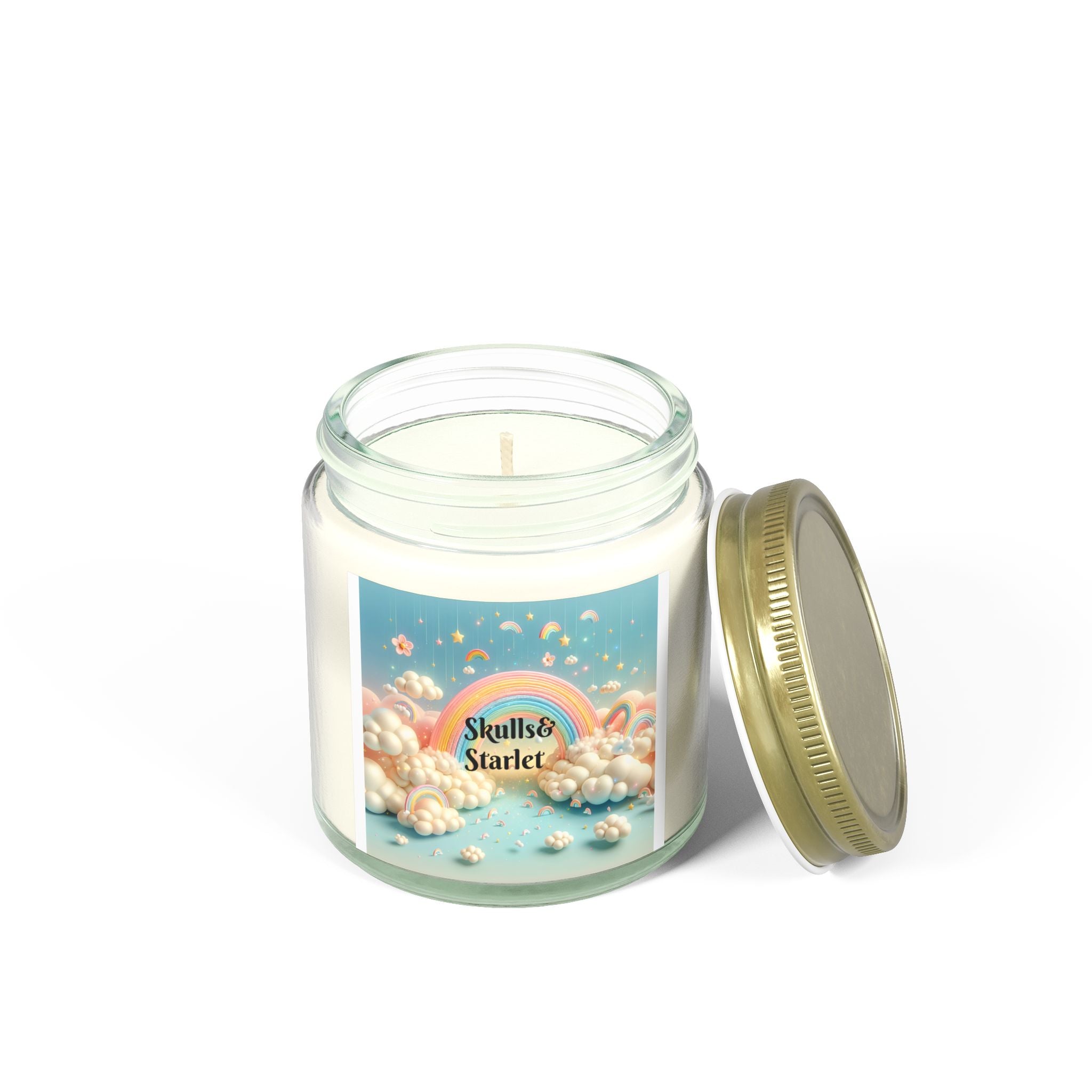 Colorful Rainbow scented candle