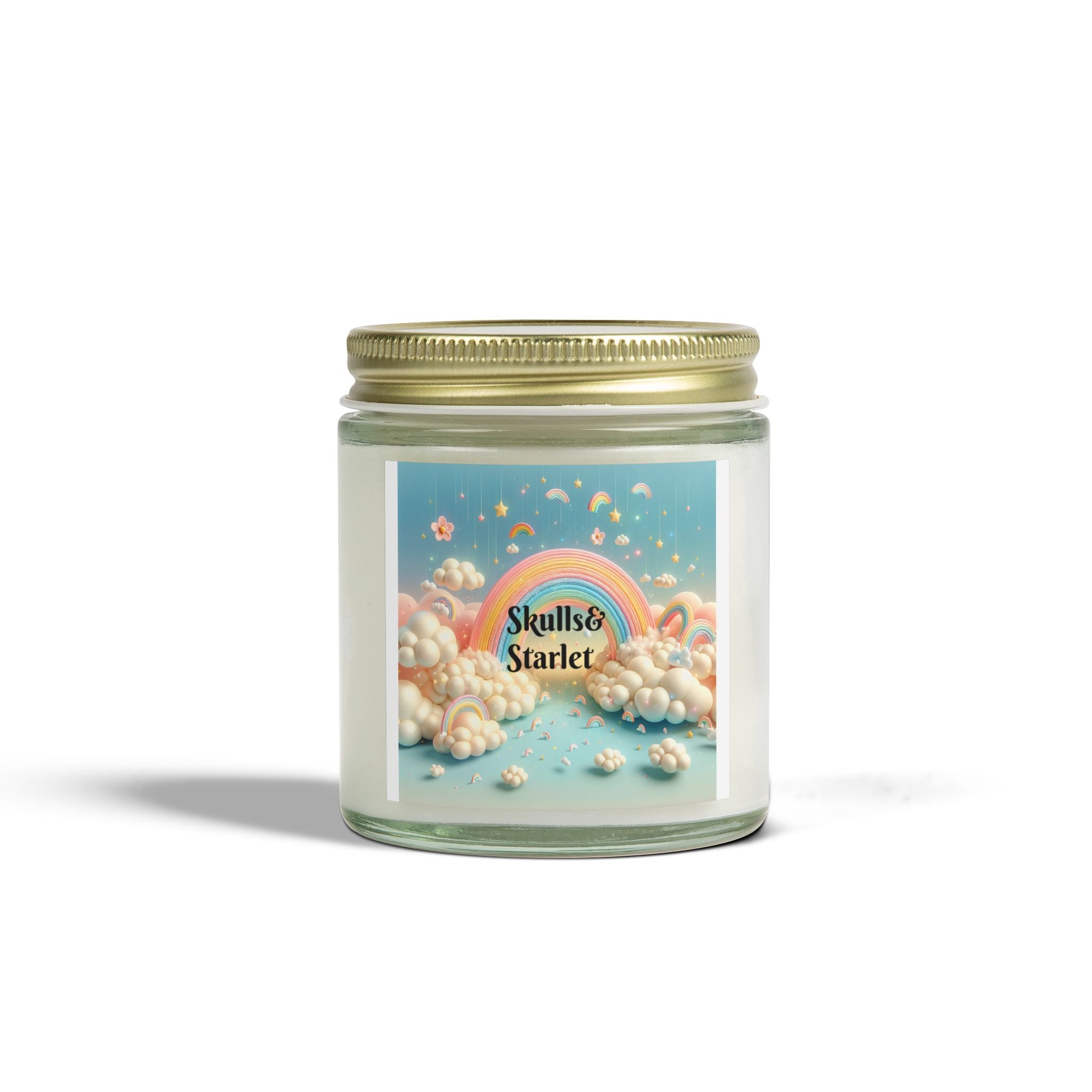 Colorful Rainbow scented candle