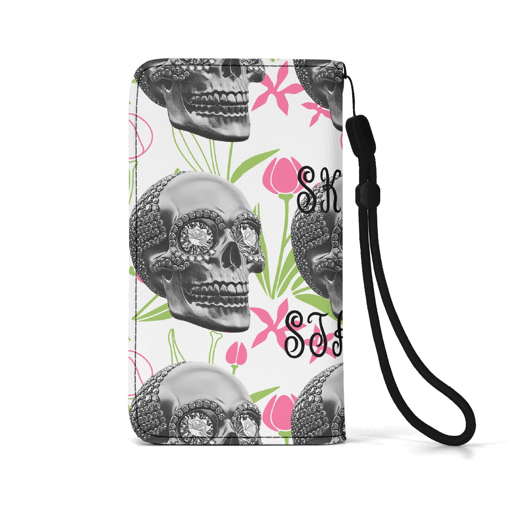Black Phone Flip Case PU Leather Cover for Most Mobile Phone Models