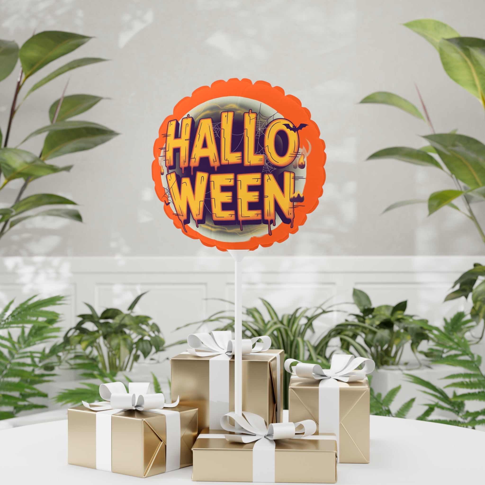 Balloon (Round and Heart-shaped) - Halloween Balloon 11"